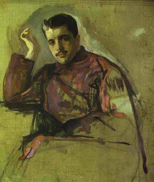 Portrait of Sergei Diaghilev, Valentin Serov